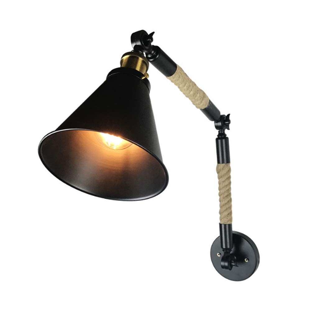 Amazon.co.jp: YeSBTx ブラケットライト伸縮スイングアームウォール